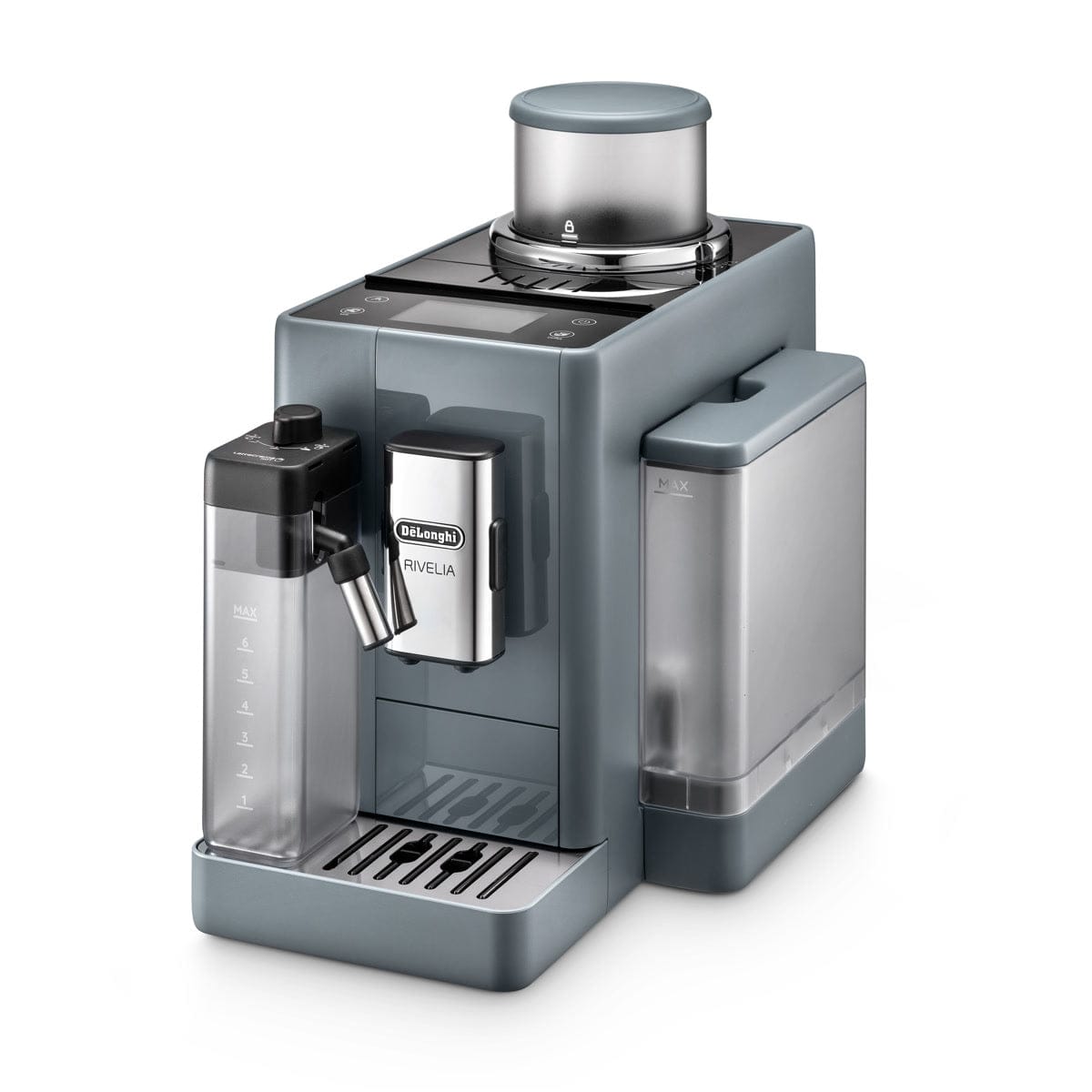 De'Longhi Rivelia Super Automatic Espresso Machine EXAM44055G (Pebble Grey) Super Automatic Espresso Machine DeLonghi