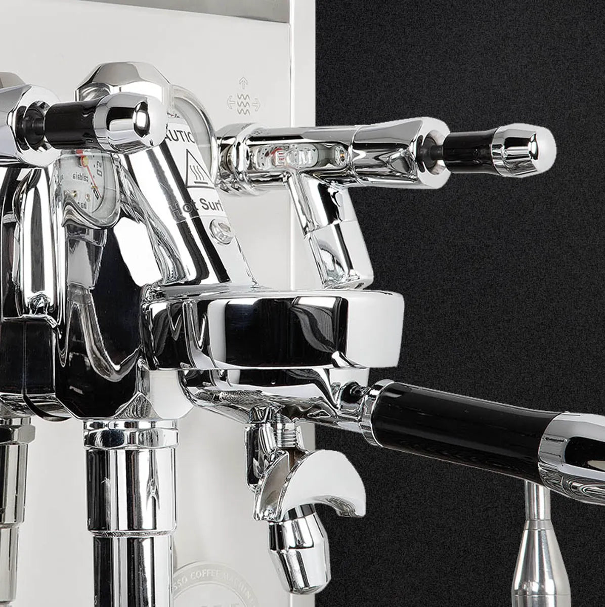 ECM Synchronika II Espresso Machine with Eureka Mignon XL Grinder (Black) Bundle Espresso Machine (Prosumer) ECM