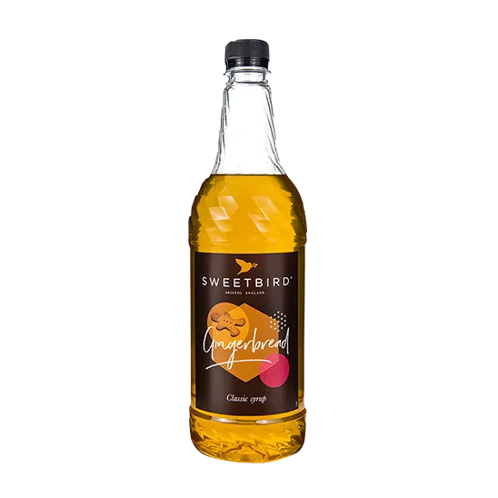 Sweetbird Gingerbread Syrup (1 Litre) Syrups Sweetbird