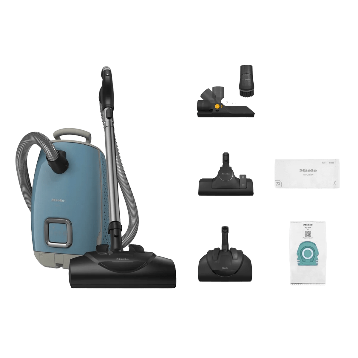 Miele Guard L1 Electro Canister Vacuum Cleaner 41UFE037CDN (Nordic Blue) Vacuum Cleaners Miele
