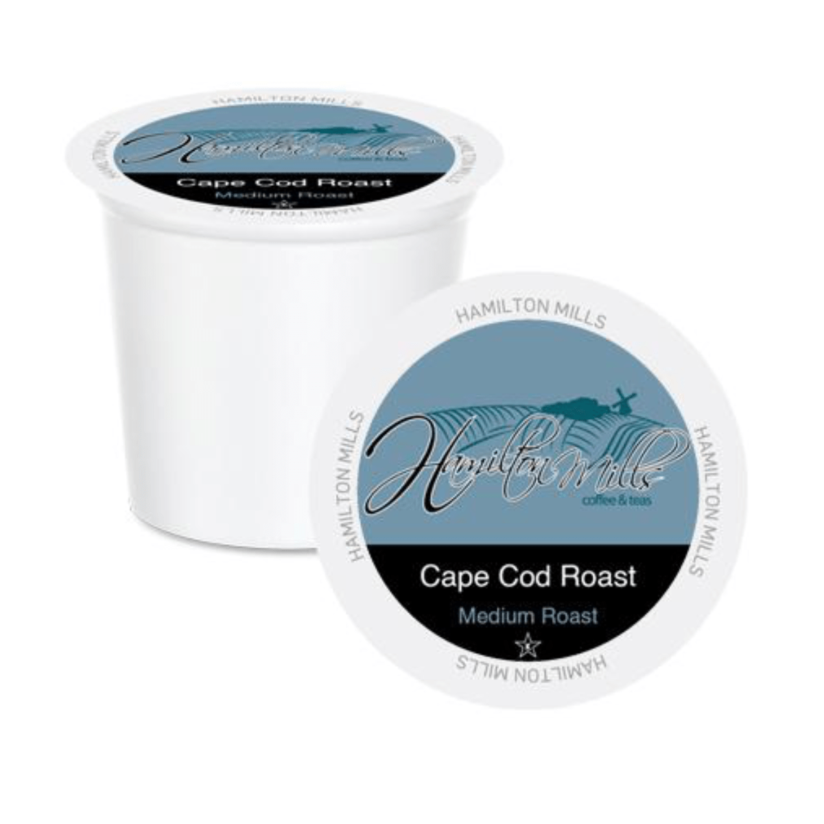 Hamilton Mills Cape Cod Roast Single-Serve Coffee Pods (Case of 160) K-Cups Hamilton Mills