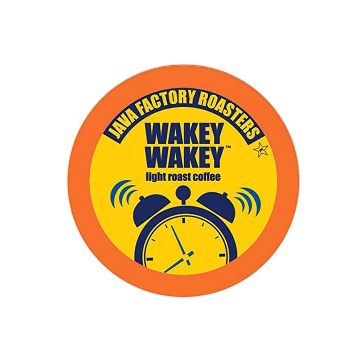 Java Factory Wakey Wakey Single-Serve Coffee Pods (Box of 40) K-Cups Java Factory