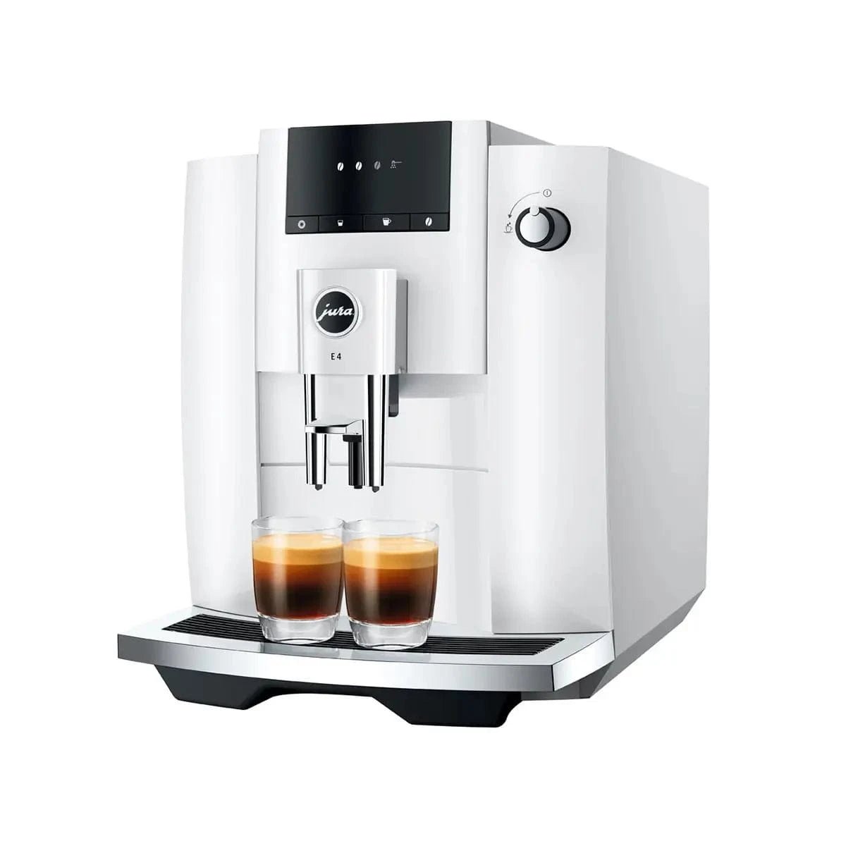 Jura E4 Super Automatic Coffee Machine (Piano White) Super Automatic Espresso Machine Jura