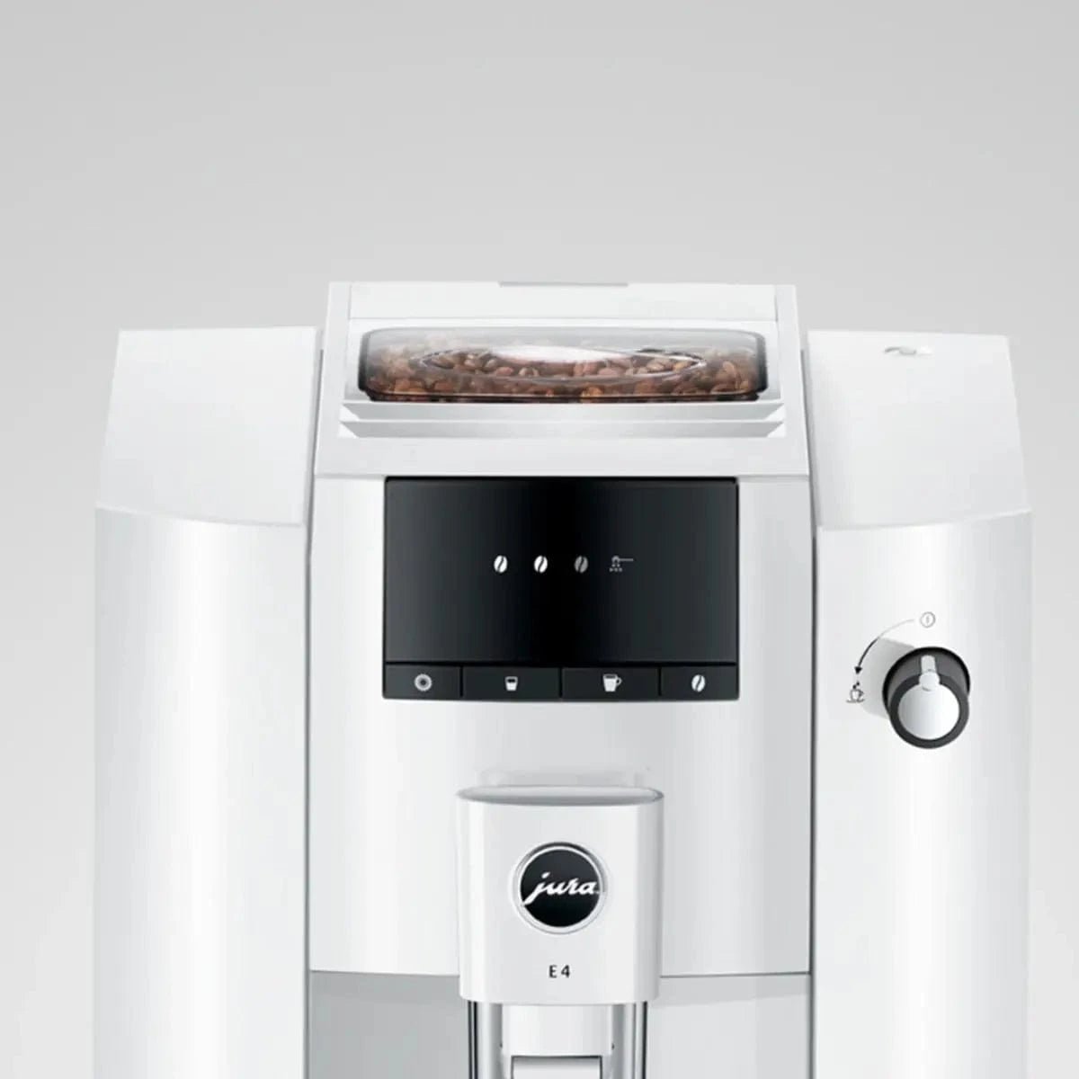 Jura E4 Super Automatic Coffee Machine (Piano White) Super Automatic Espresso Machine Jura