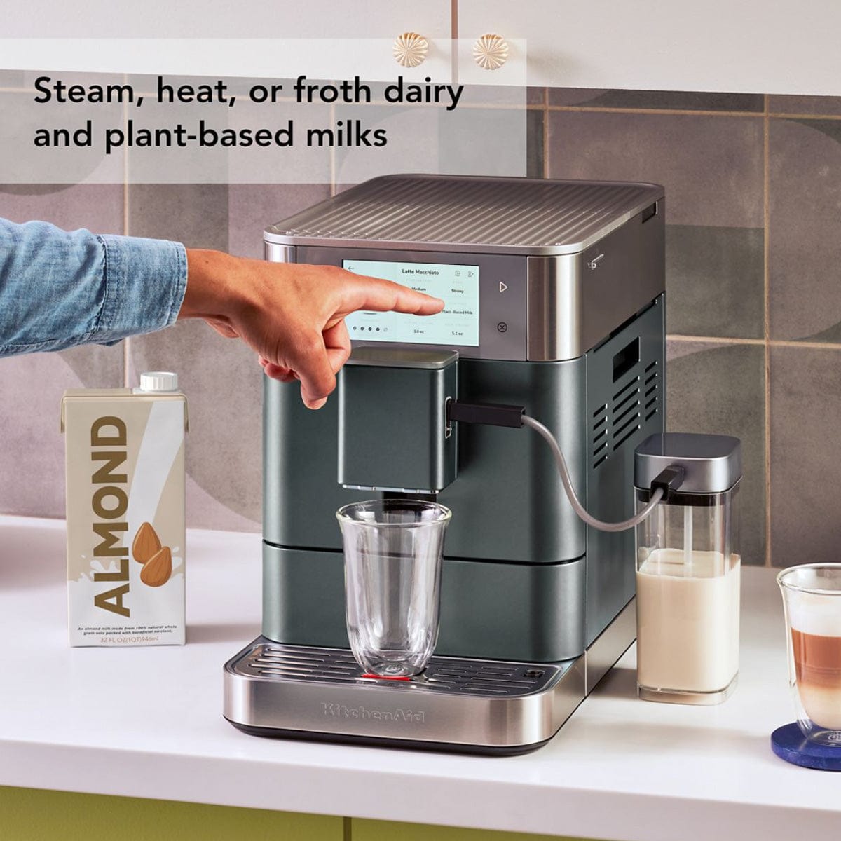 KitchenAid KF8 Super Automatic Espresso Machine (Juniper) KES8558JP Super Automatic Espresso Machine KitchenAid