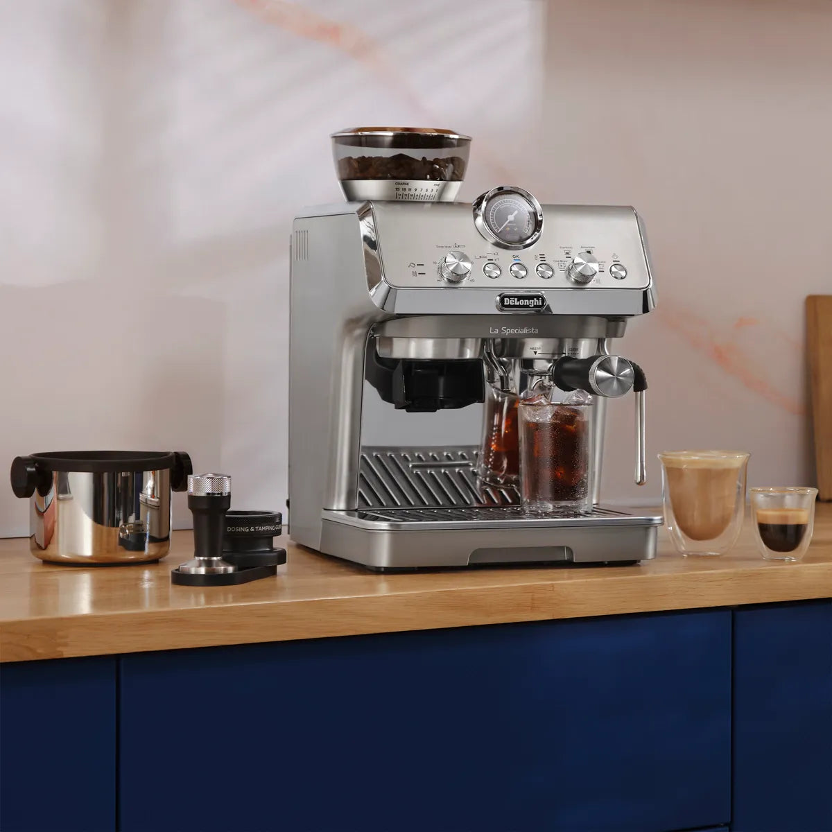 De'Longhi La Specialista Arte Evo Semi-Automatic Espresso Machine EC9250M (Metal) Espresso Machine DeLonghi