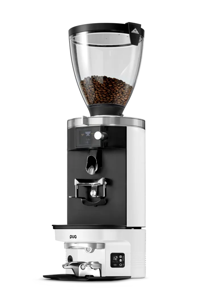 PUQ Press M5 Integrated Tamper for Mahlkonig E80 (White) Tamper PUQ