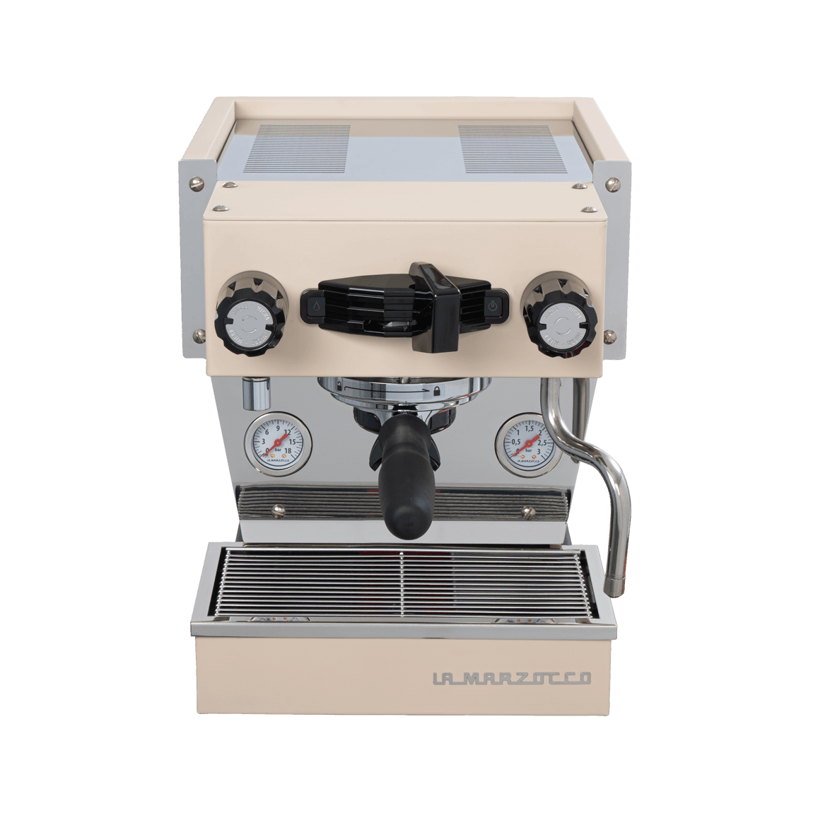 La Marzocco Linea Micra Espresso Machine Beige (Crème) - front view