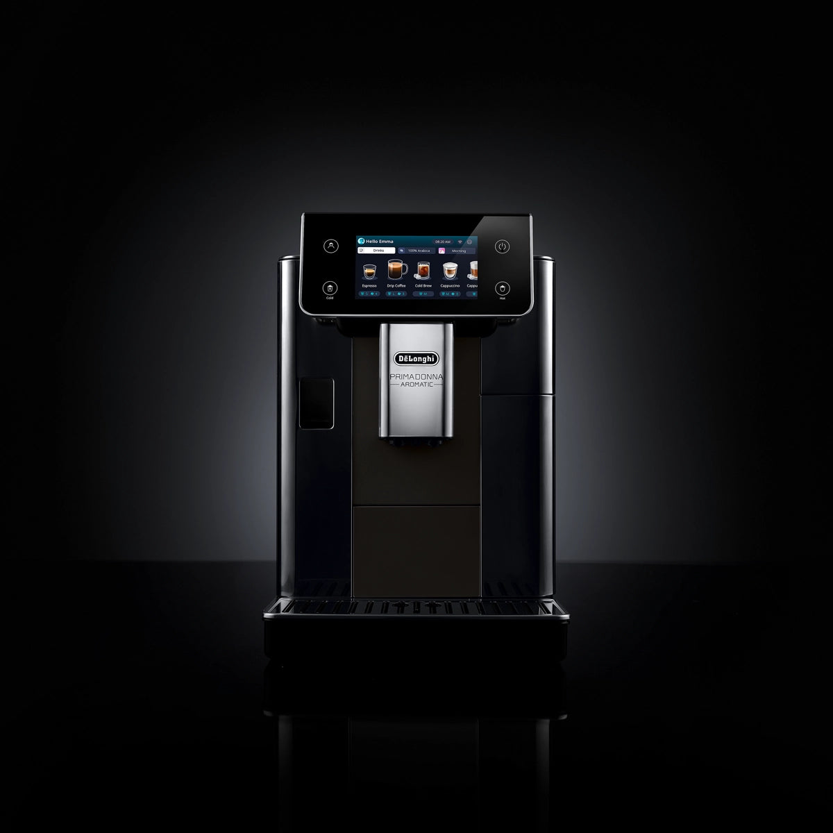 De'Longhi PrimaDonna Aromatic Super Automatic Espresso Machine ECAM63075TM Super Automatic Espresso Machine DeLonghi