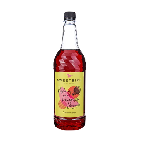 Sweetbird Raspberry & Pomegranate Lemonade Syrup (1 Litre) Syrups Sweetbird