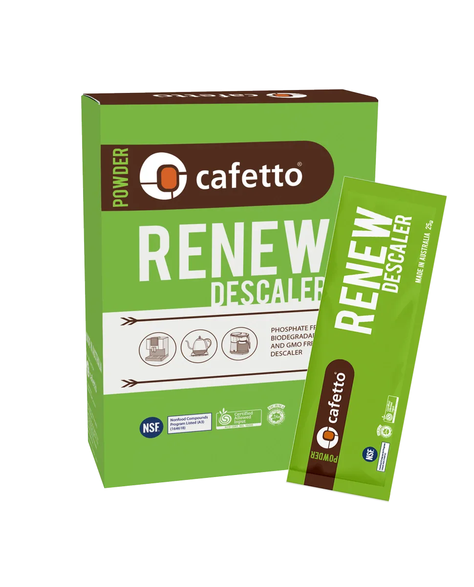 Cafetto Renew Descaler Sachets (6 x 25g) Accessory Cafetto