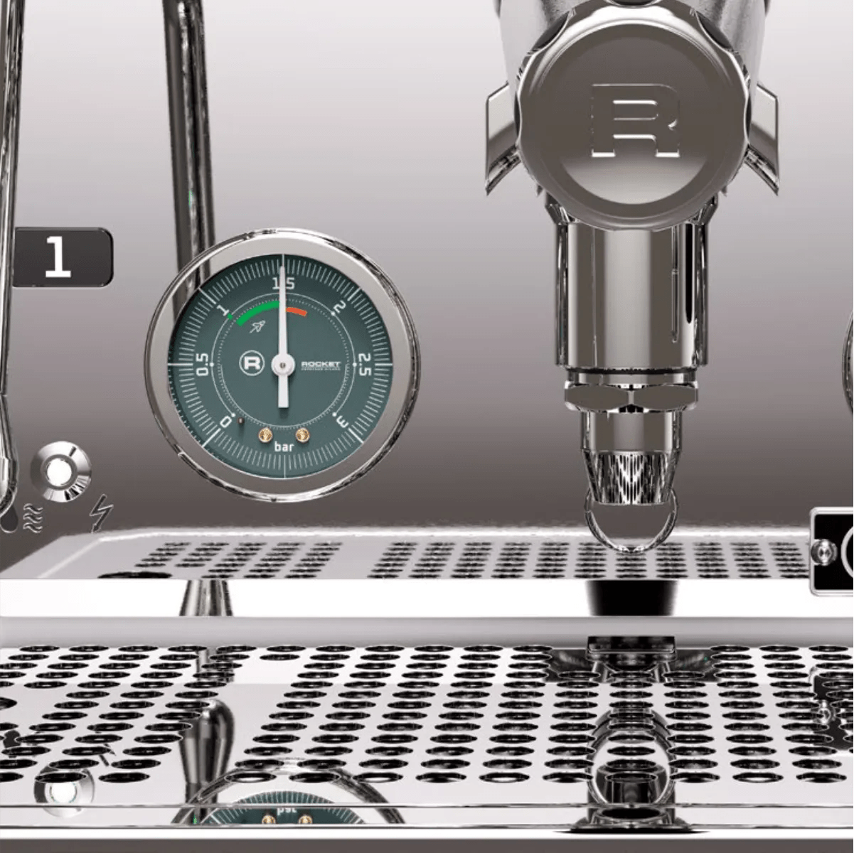 Rocket Mozzafiato Fast Type V Espresso Machine RE852S3A12 (Chrome) Espresso Machine (Prosumer) Rocket