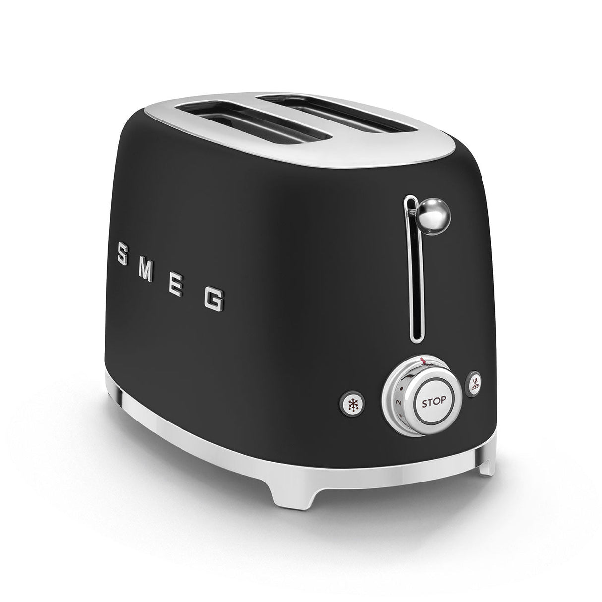 Smeg Retro-Style 2-Slice Toaster TSF01BLMUS (Matte Black) Toaster Oven Smeg