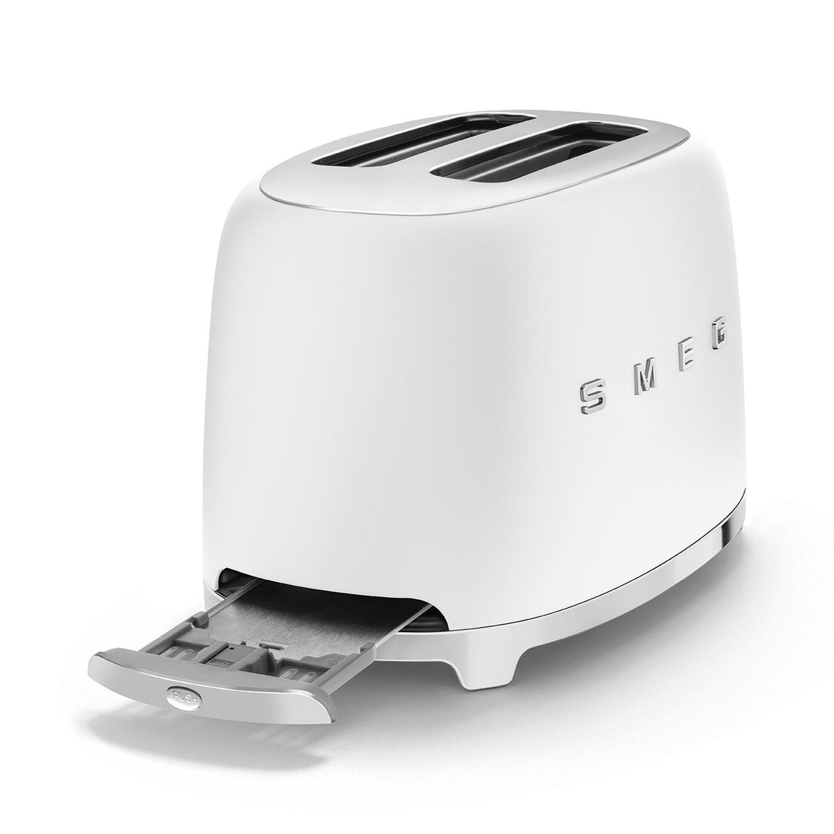 Smeg Retro-Style 2-Slice Toaster TSF01WHMUS (Matte White) Toaster Oven Smeg