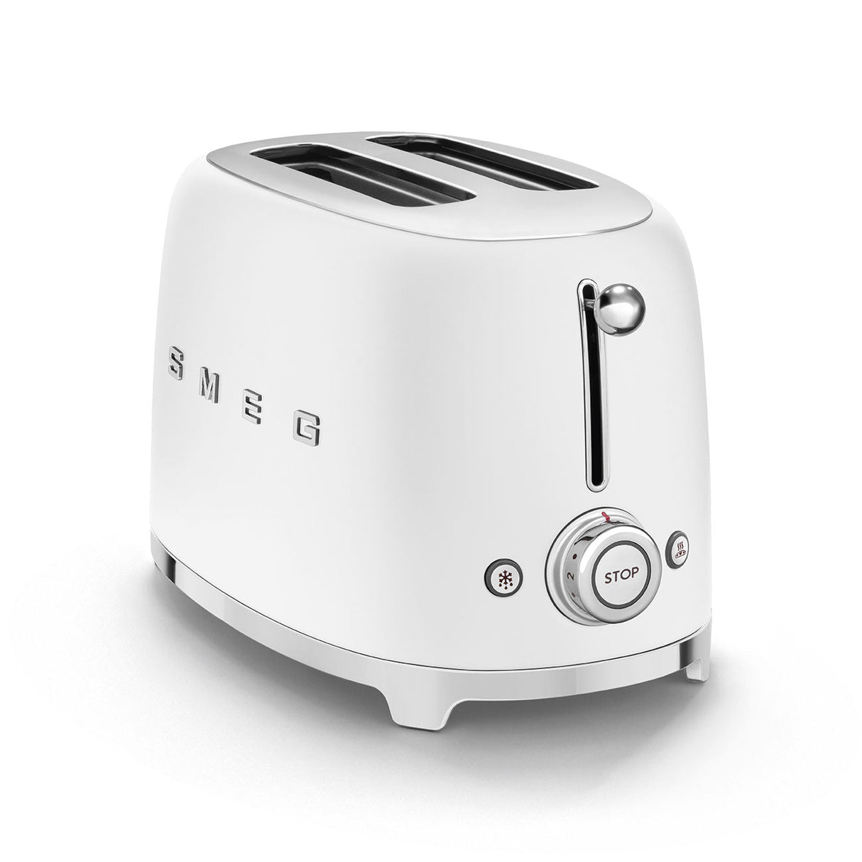 Smeg Retro-Style 2-Slice Toaster TSF01WHMUS (Matte White) Toaster Oven Smeg