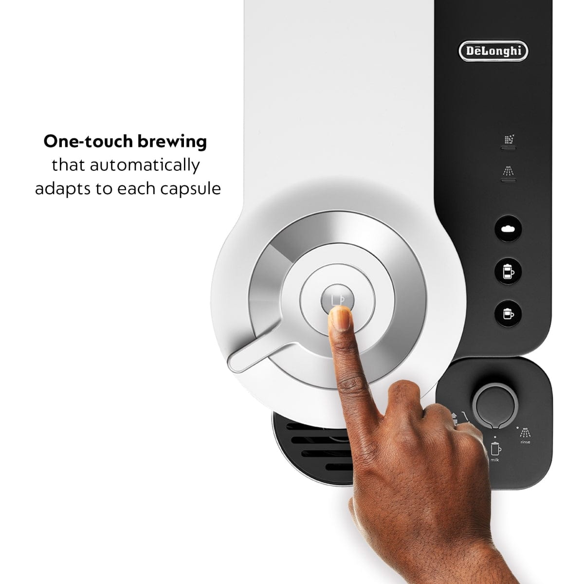 Nespresso Vertuo Lattissima by De'Longhi ENV300W (Matte White) Nespresso Machine DeLonghi