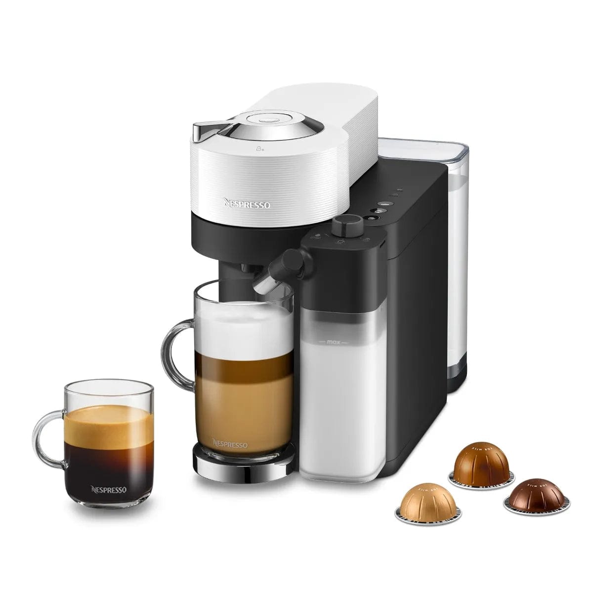 Nespresso Vertuo Lattissima by De'Longhi ENV300W (Matte White) Nespresso Machine DeLonghi