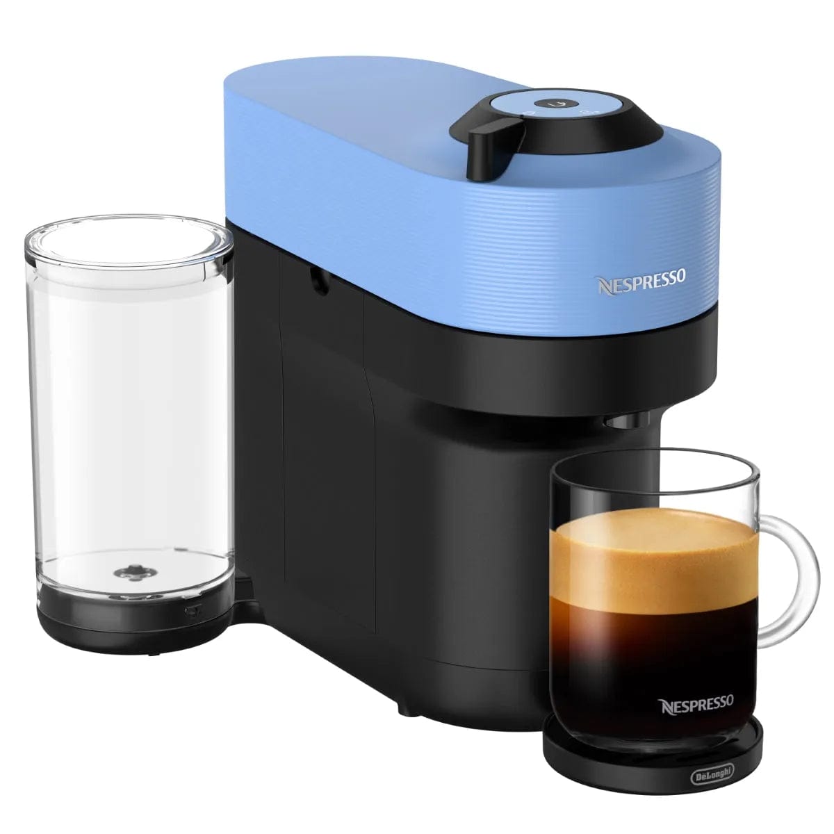 Nespresso Vertuo Pop+ Coffee and Espresso Machine by De'Longhi ENV92A (Pacific Blue) Nespresso Machine DeLonghi
