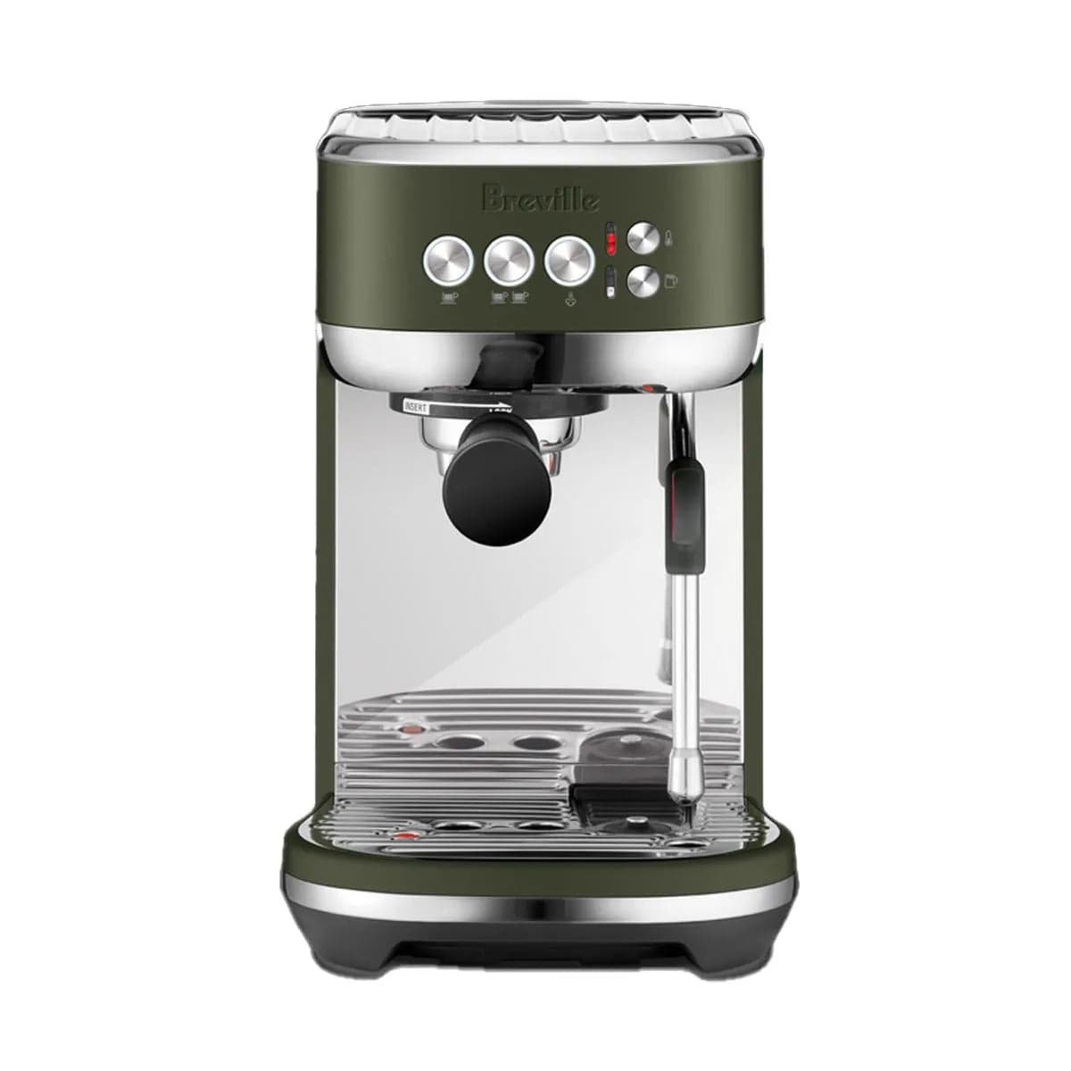Breville The Bambino Plus Espresso Machine BES500OTL (Olive Tapenade) Espresso Machine Breville