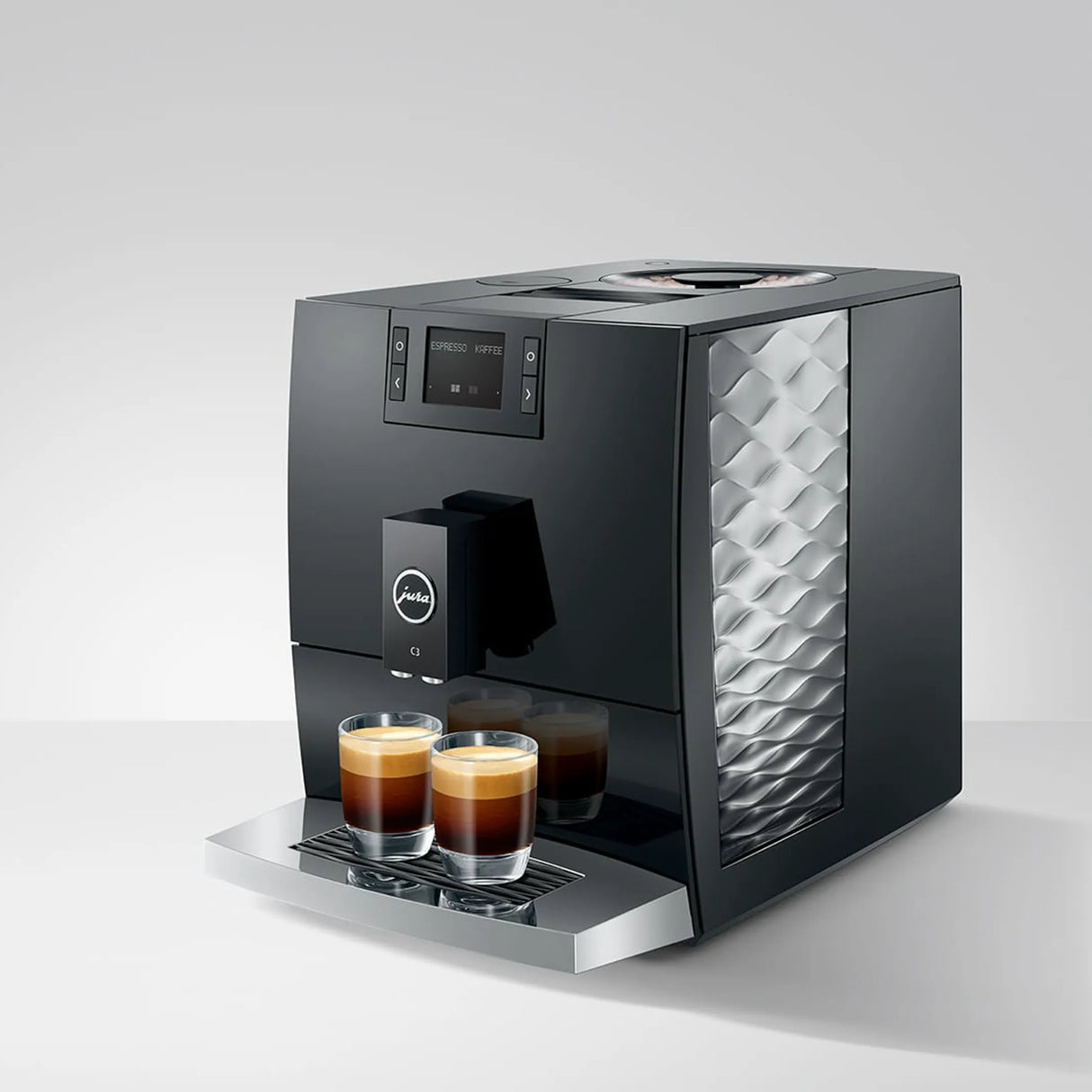 Jura C3 Automatic Coffee Machine 15711 (Black) Super Automatic Espresso Machine Jura