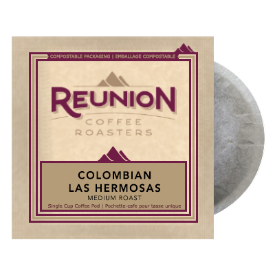 Reunion Coffee Roasters Colombia Las Hermosas Soft Pods