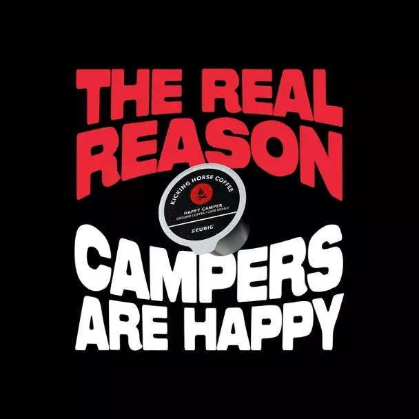 Kicking Horse Happy Camper Medium Roast K-Cup (Box of 24) K-Cups Kicking Horse