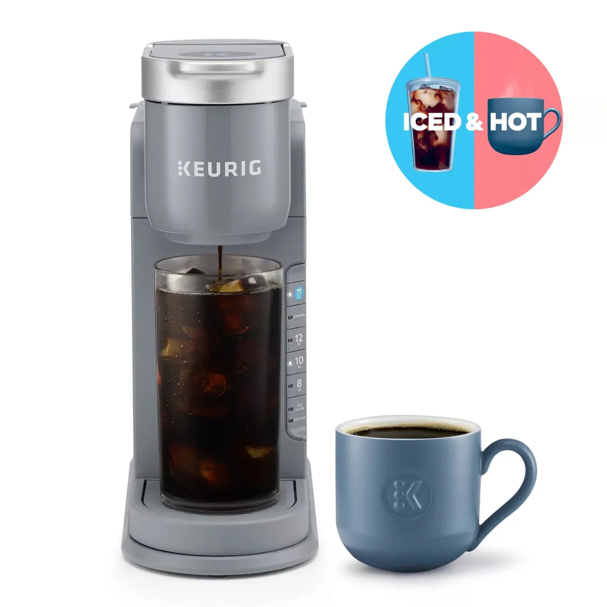 Keurig K-Slim Single Serve Coffee Maker (Grey) Keurig Machine Keurig