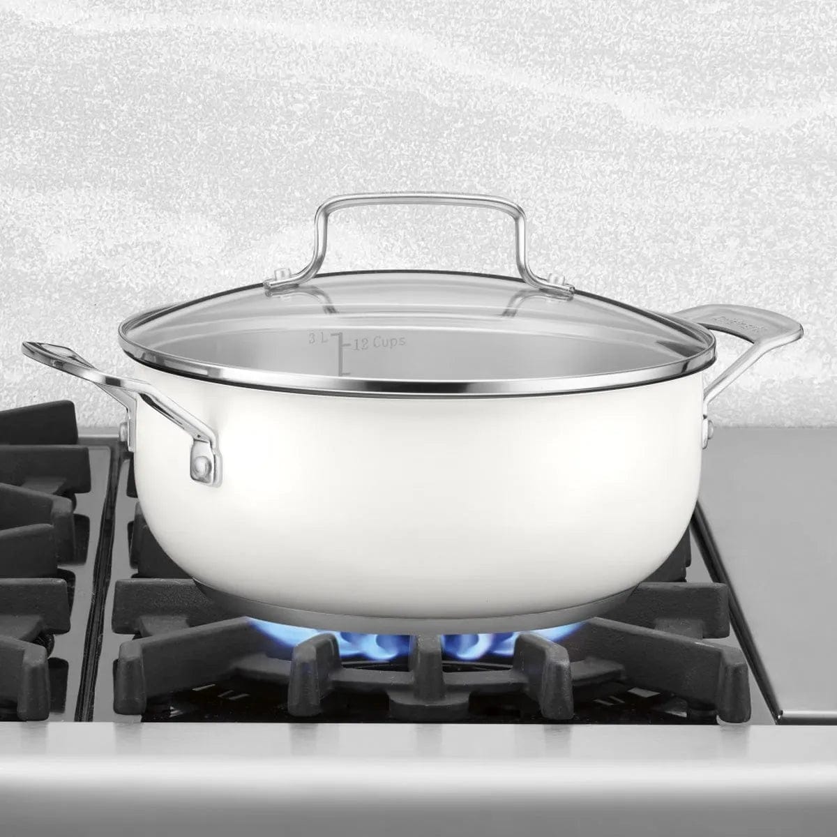 Cuisinart Dutch Oven with Glass Lid (5.25 qt.) Cooktop Cuisinart