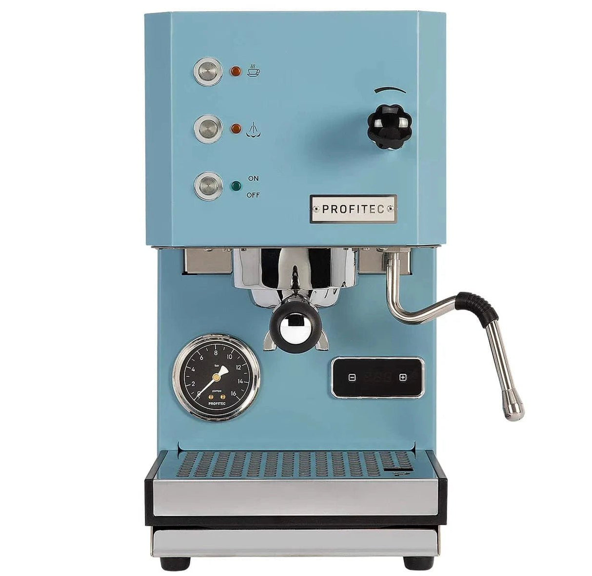 Profitec Go (Blue) Espresso Machine & DF64 Gen 2 Grinder (Black) Bundle Espresso Machine (Prosumer) Profitec