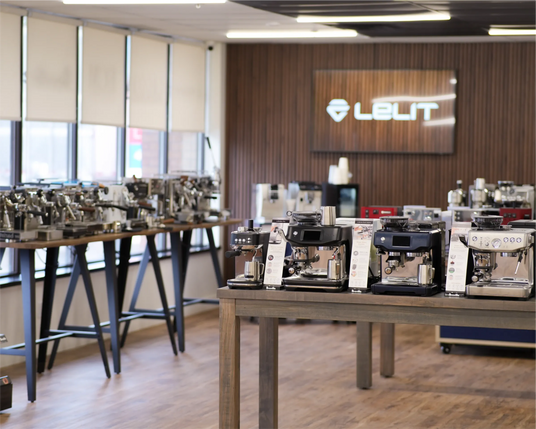 Lelit espresso machines in-store