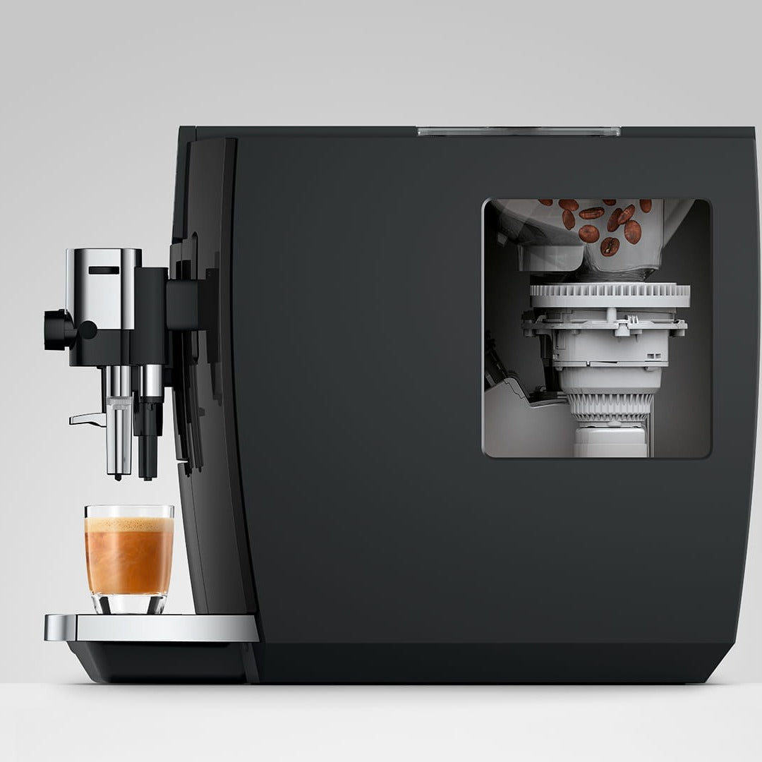 Jura E8 Super Automatic Coffee Machine 15777 (Piano Black) Super Automatic Espresso Machine Jura