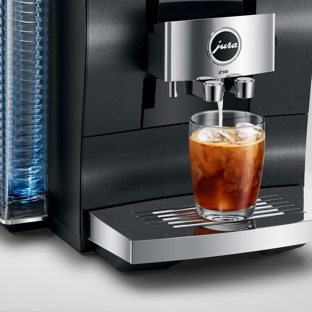 Jura Z10 Super Automatic Coffee Machine 15702 (Aluminum Black) Super Automatic Espresso Machine Jura