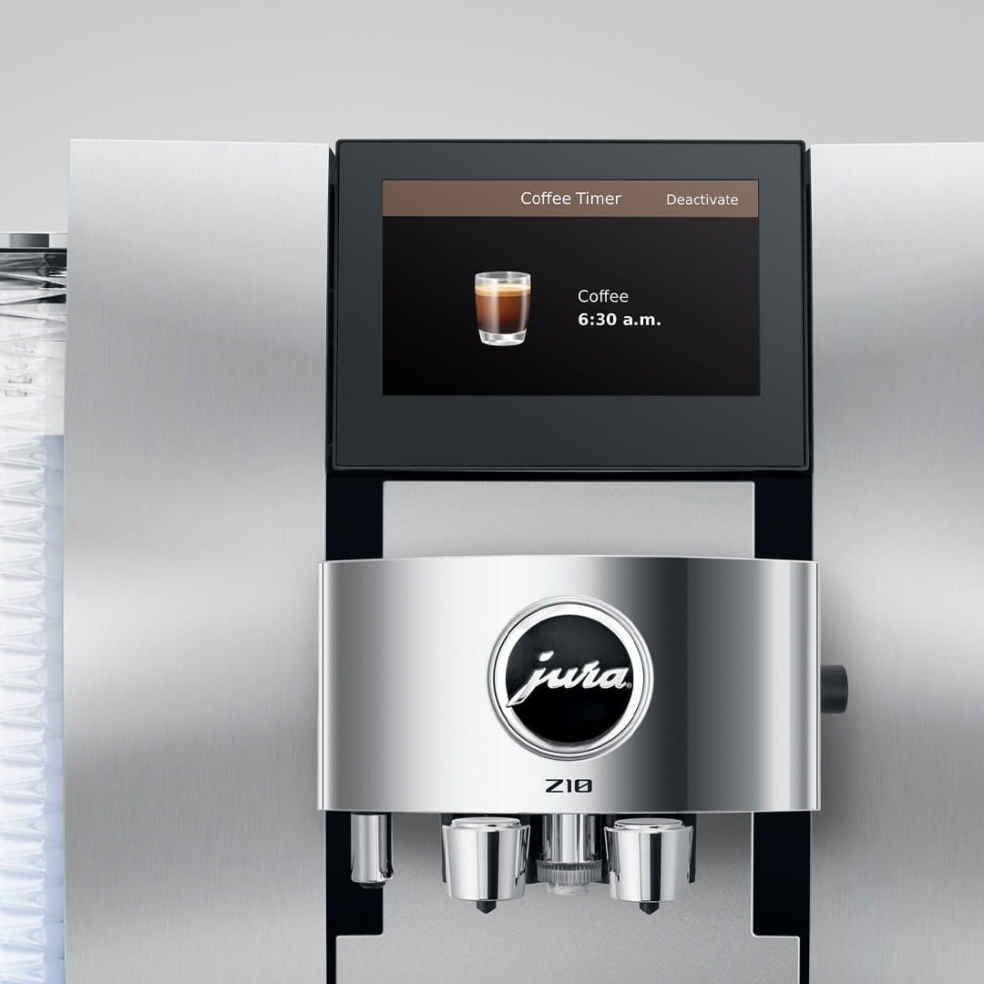 Jura Z10 Super Automatic Coffee Machine 15792 (Aluminum White) Super Automatic Espresso Machine Jura