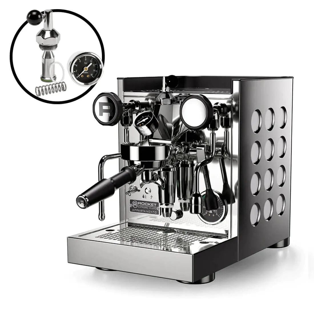 Rocket Appartamento TCA Espresso Machine with Flow Control RE502A3W12 (White) Espresso Machine (Prosumer) Rocket
