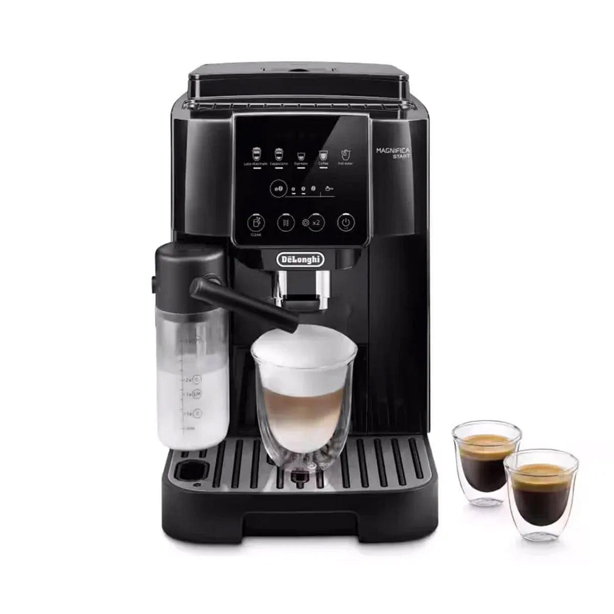 De'Longhi Magnifica Start Super Automatic Espresso Machine with LatteCrema System ECAM22080B (Black) Super Automatic Espresso Machine DeLonghi