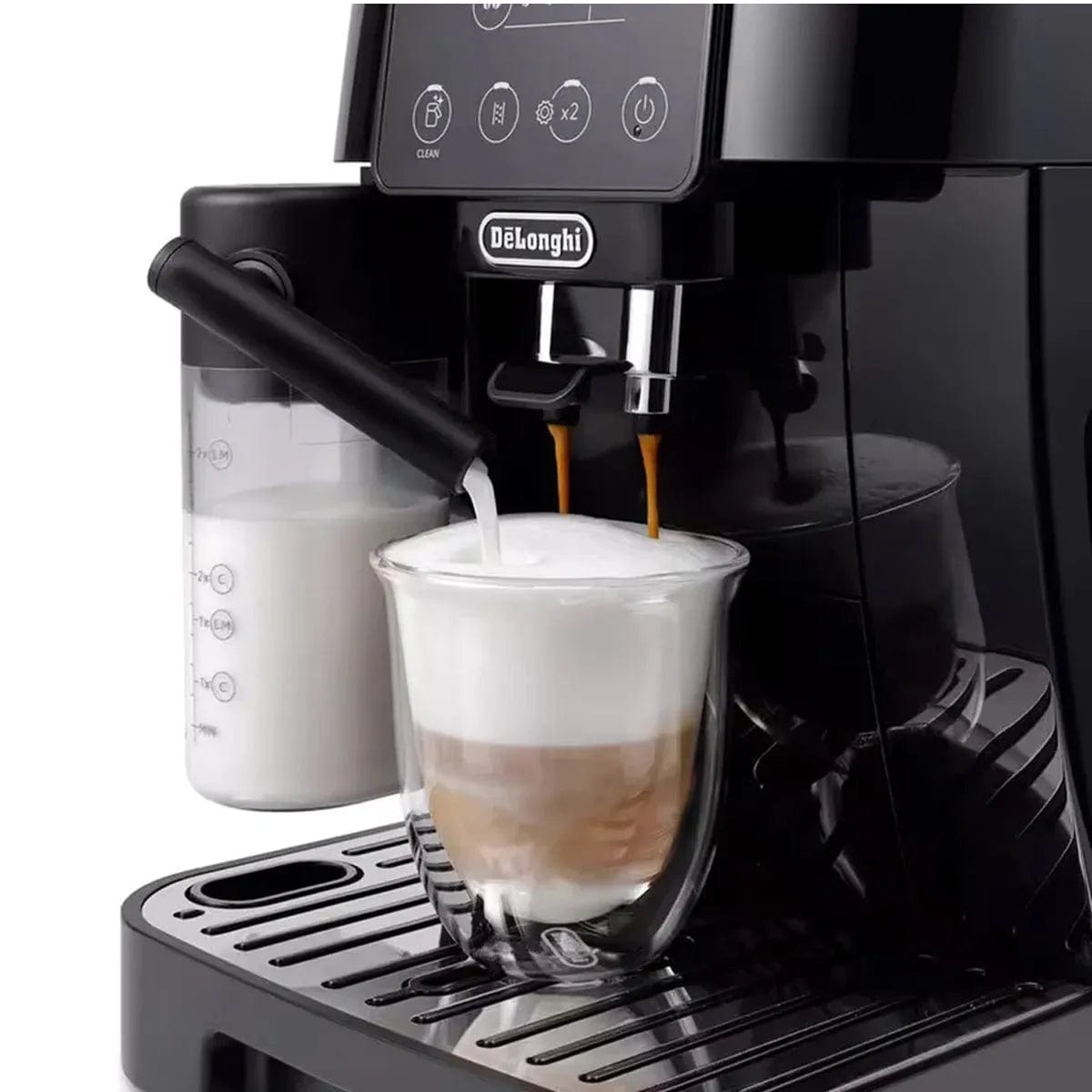 De'Longhi Magnifica Start Super Automatic Espresso Machine with LatteCrema System ECAM22080B (Black) Super Automatic Espresso Machine DeLonghi