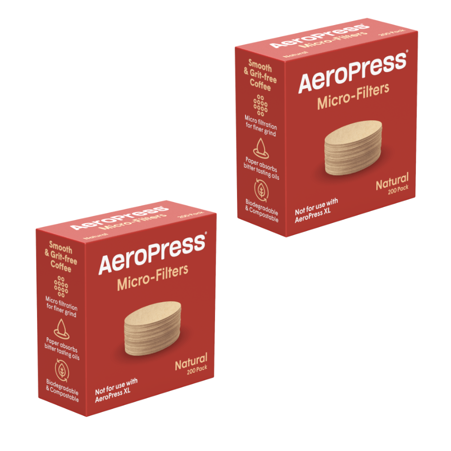 AeroPress Natural Micro-Filters (2 Pack, 400 Count) Accessory AeroPress