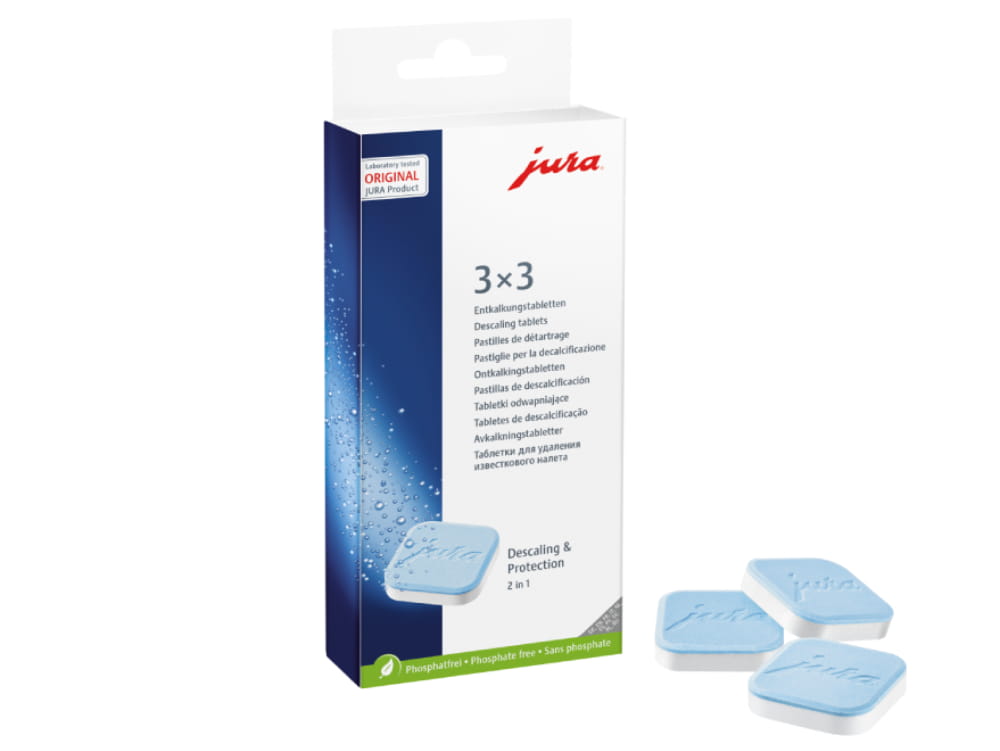 Jura 2-Phase Descaling Tablets 61848 (Pack of 9)