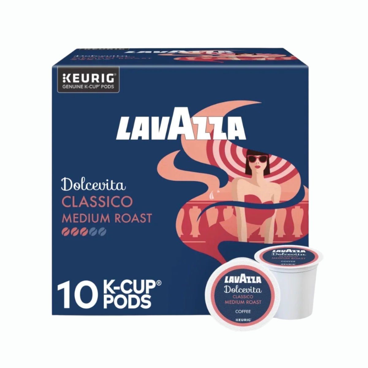 Lavazza Dolcevita Classico K-Cup® Pods (Box of 10) K-Cups Lavazza