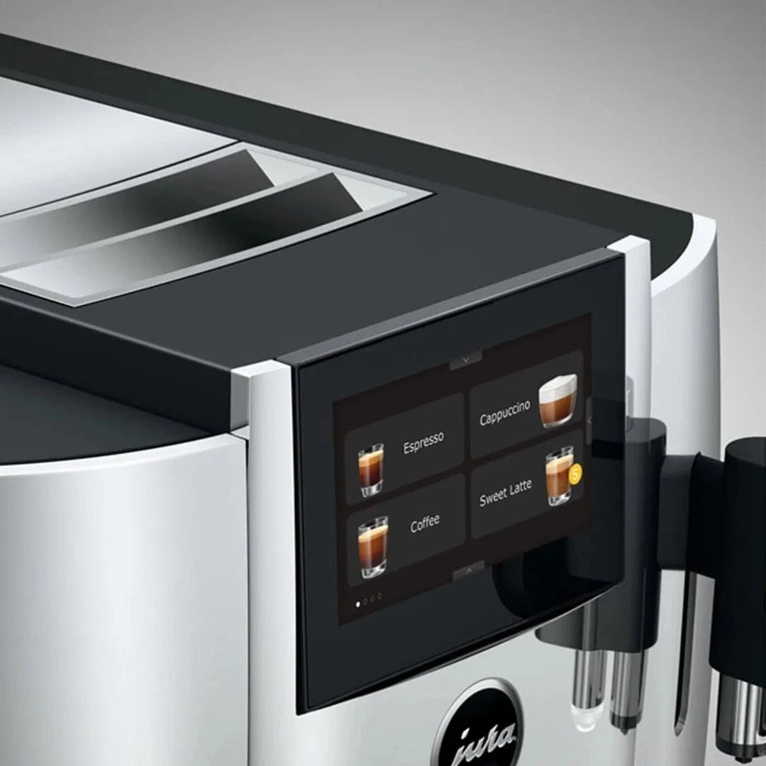Jura S8 Super Automatic Coffee Machine 15653 (Chrome) Super Automatic Espresso Machine Jura