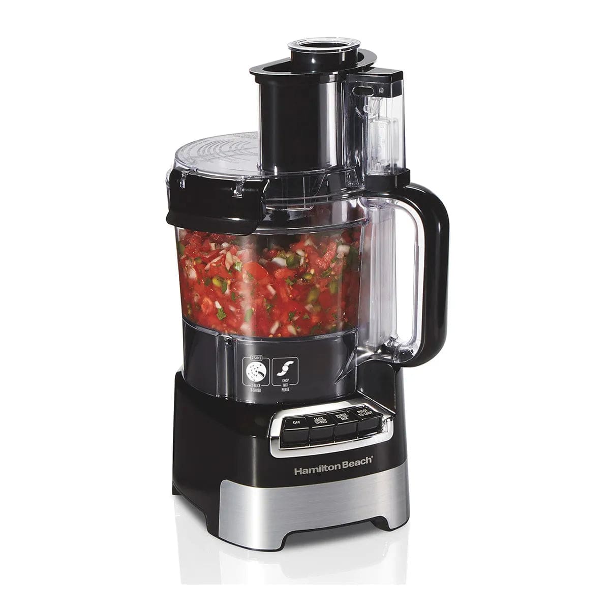 Hamilton Beach Stack and Snap Food Professor (10-Cup) Food Processor Hamilton Beach
