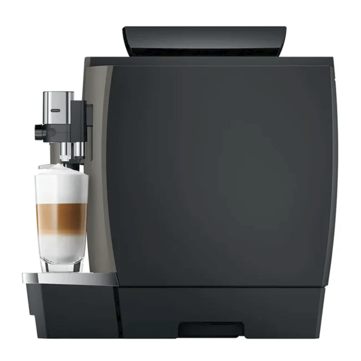 Jura W8 Super Automatic Professional Coffee & Espresso Machine 15650 (Dark Inox) Super Automatic Espresso Machine Jura