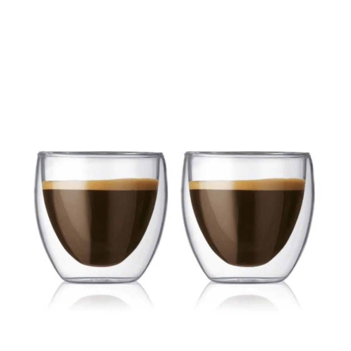 Bodum Pavina Small 2.5oz Double Walled Coffee & Espresso Glasses (Set of 2) DISCOUNT_HIDDEN_PRODUCT Bodum