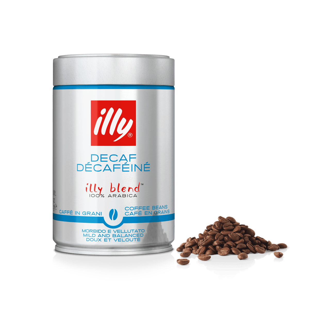 Illy Decaf Classico Medium Coffee Beans Whole Bean Coffee Illy