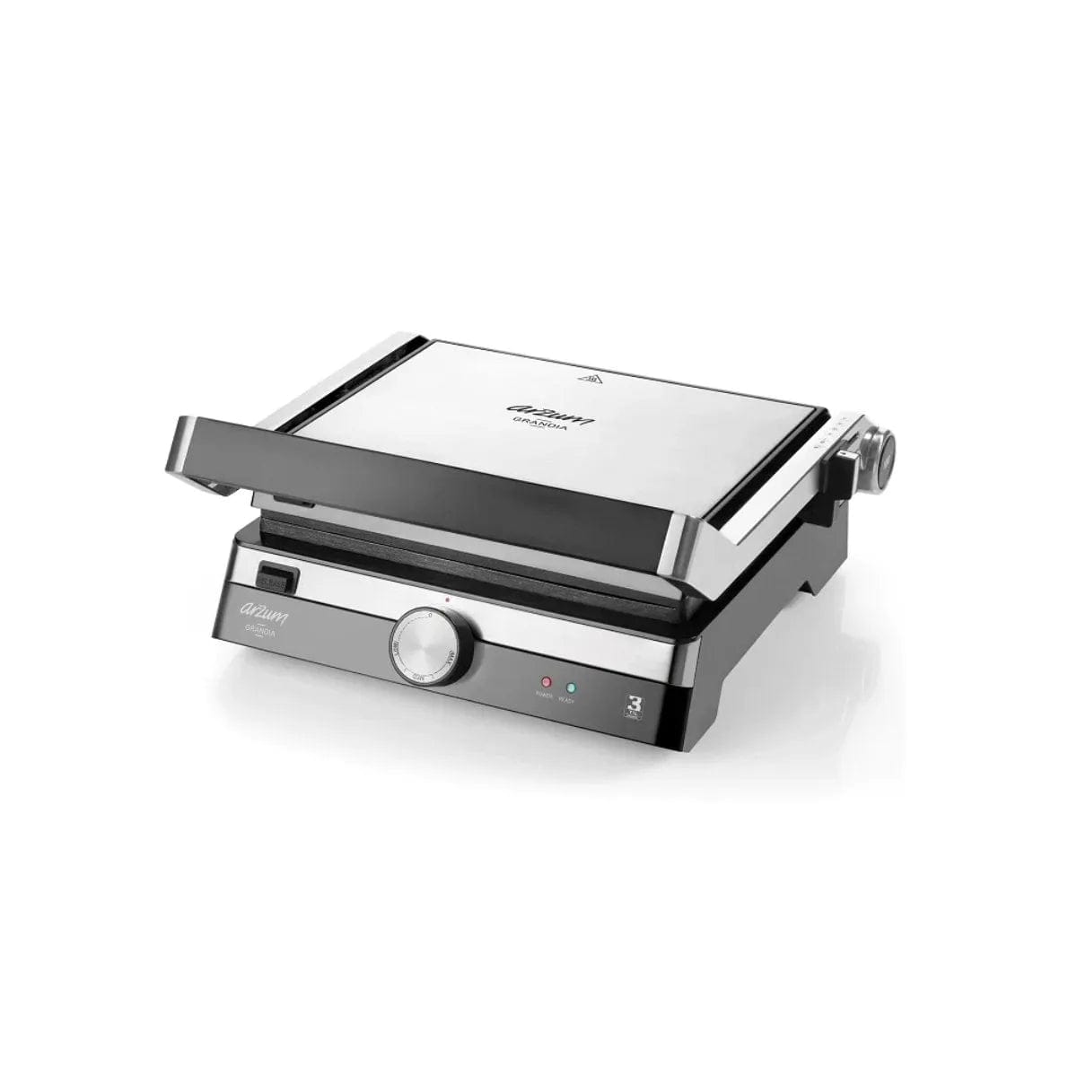 Arzum Grandia Panini Press and Sandwich Maker AR2023 (Stainless Steel) Turkish Coffee Machine Arzum