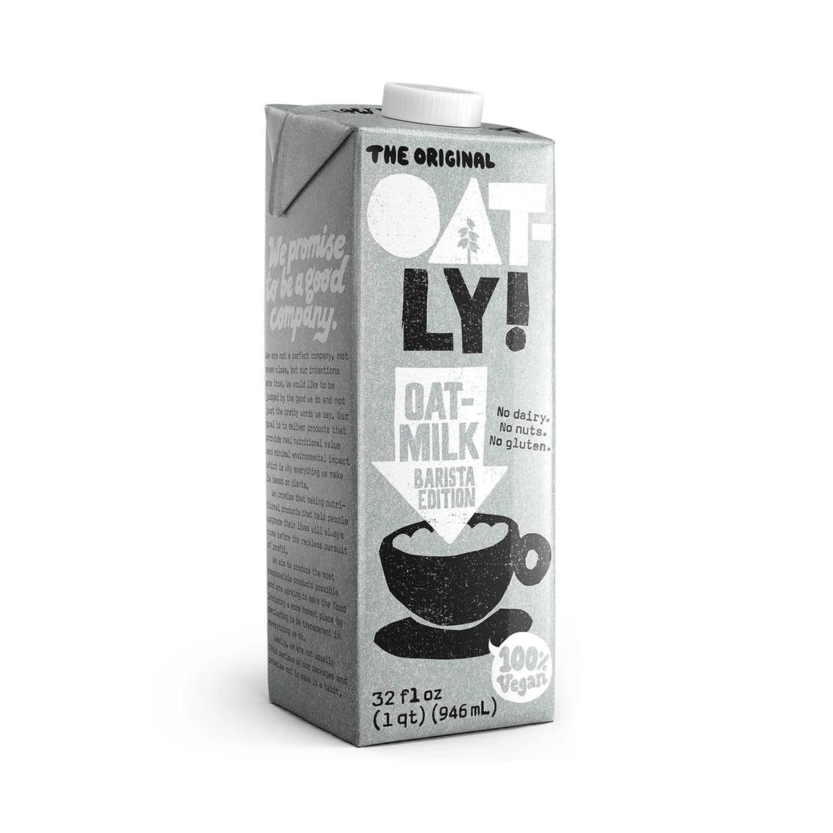 Oatly Barista Oat Milk (Case of 12) Beverages Oatly