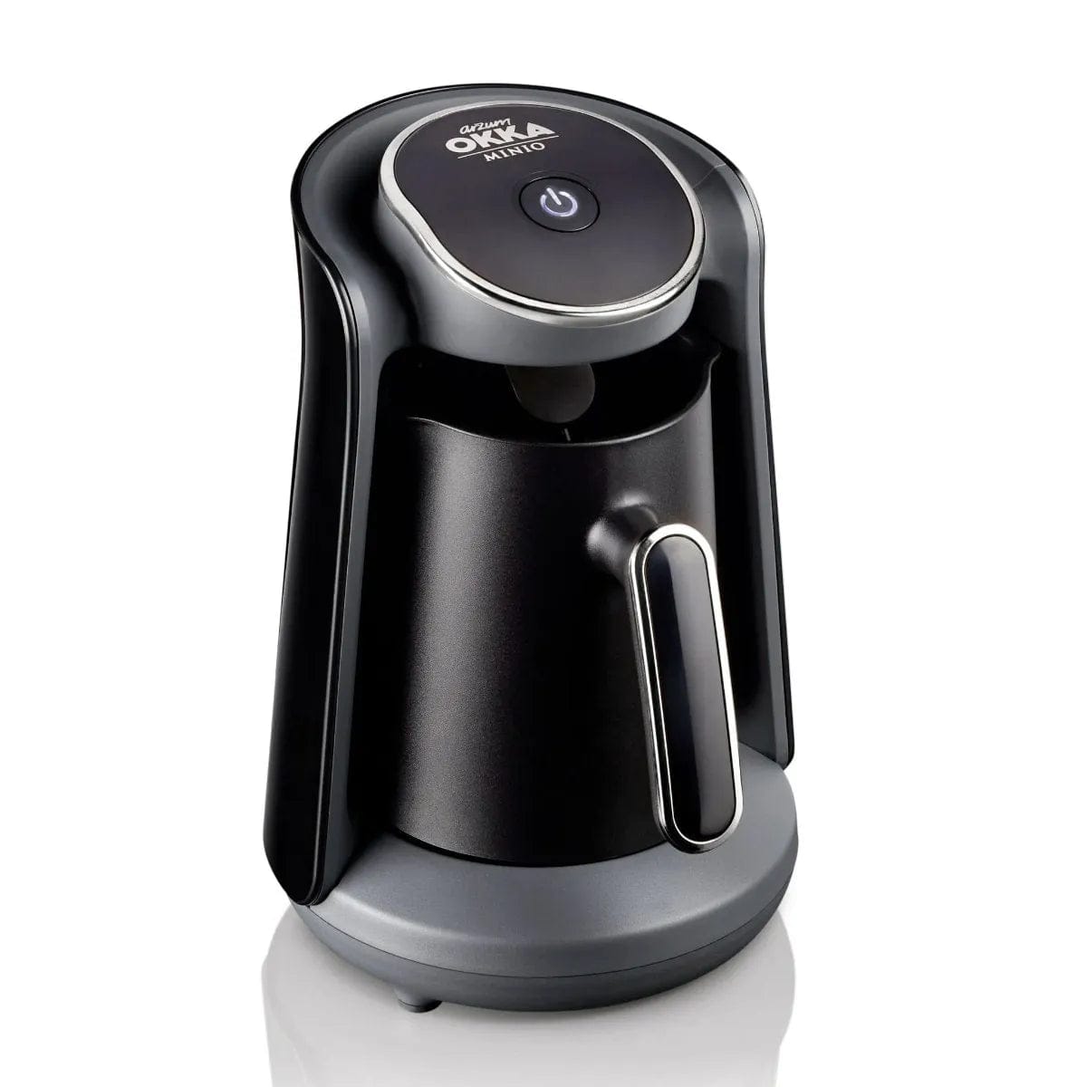 Arzum Okka Minio Automatic Turkish Coffee Machine, 120V, OK004-K (Black/Silver) Turkish Coffee Machine Arzum