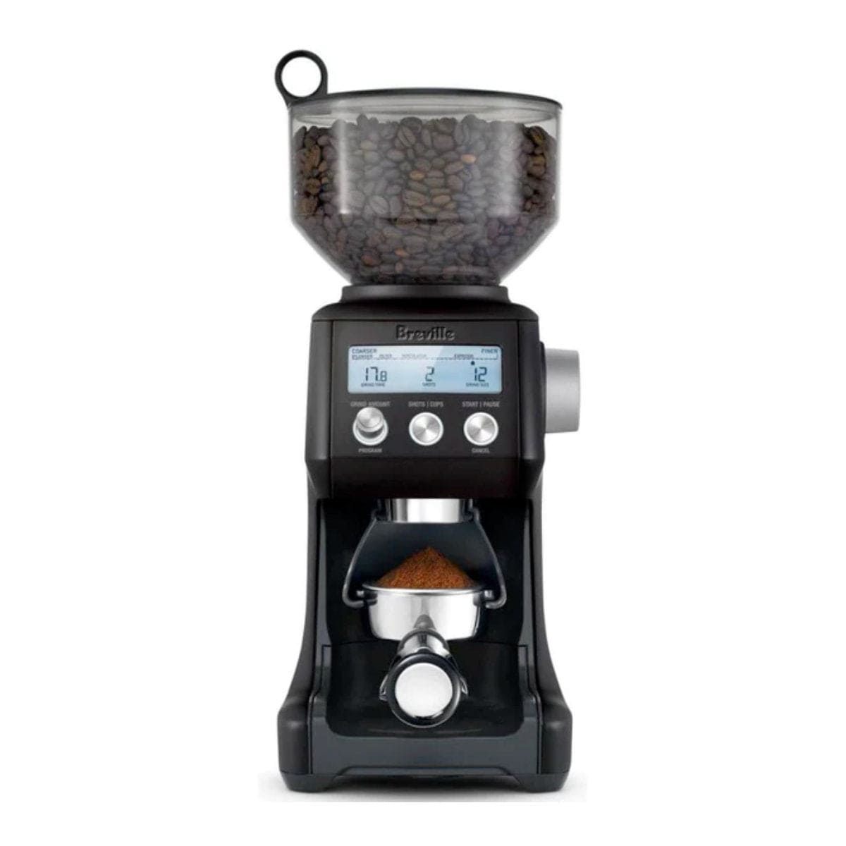 Breville The Smart Grinder Pro Coffee Grinder BCG820BTR (Black Truffle) Coffee Grinder Breville