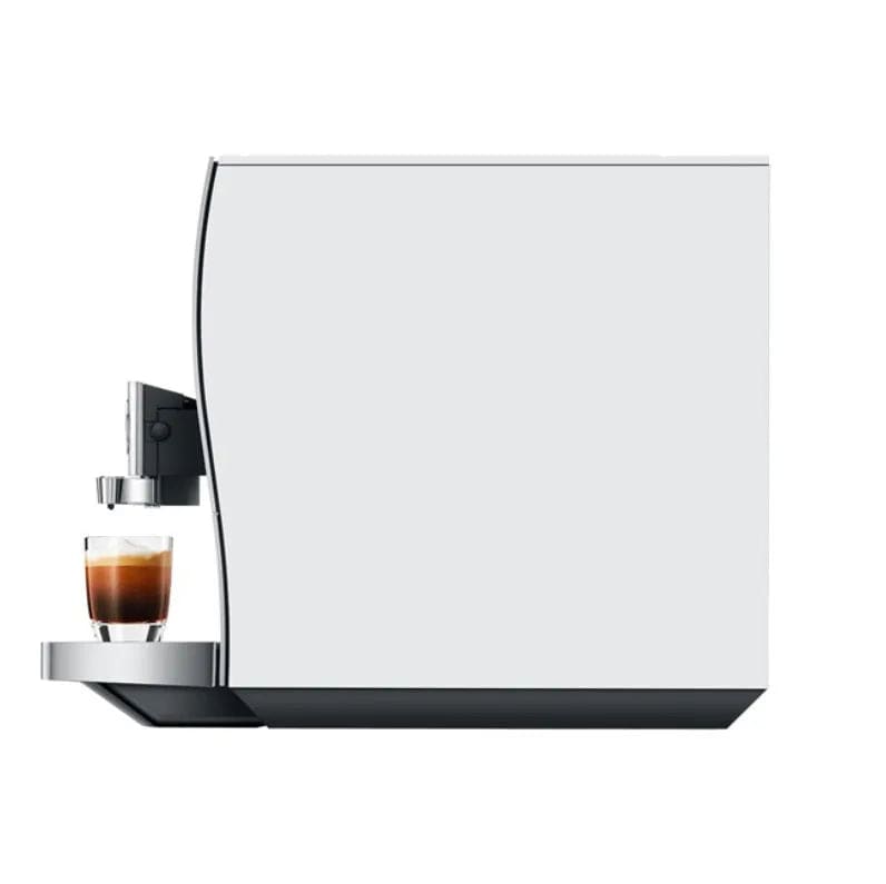 Jura Z10 Aluminum White Super Automatic Hot Coffee & Espresso, Cold Brew, & Specialty Beverage Machine Super Automatic Espresso Machine Jura