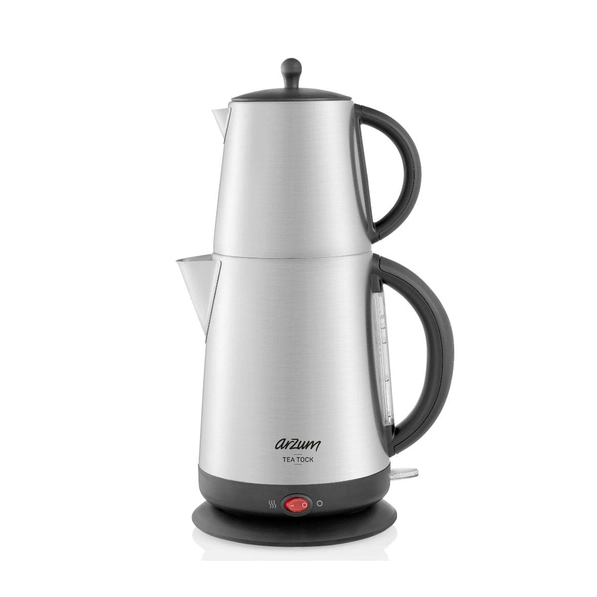 Arzum Tea Tock Electric Turkish Tea Maker, 120V, AR3072 (Stainless Steel) Turkish Coffee Machine Arzum